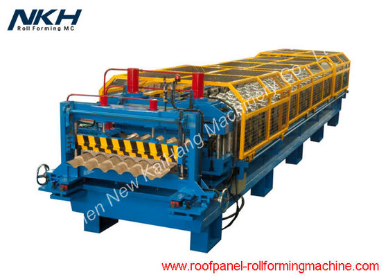 Semi Round Shape Roof Tile Making Machine With PLC Control System
