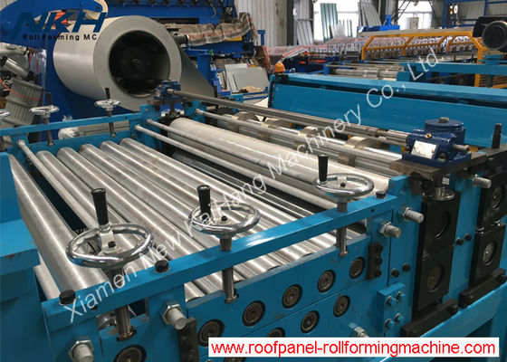 Steel Coil Slitting Line Machine , Cut To Length Line Machine For 1.0mm Metal Sheets