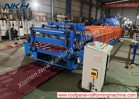 خرید YX22-211-1105 فلزی سقف کاشی رول ماشین شکل گیری موتور سرو رانندگی online manufacture