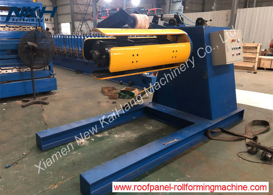 خرید Uncoiler هیدرولیک حرفه ای برای دستگاه ساخت پانل های راه راه online manufacture
