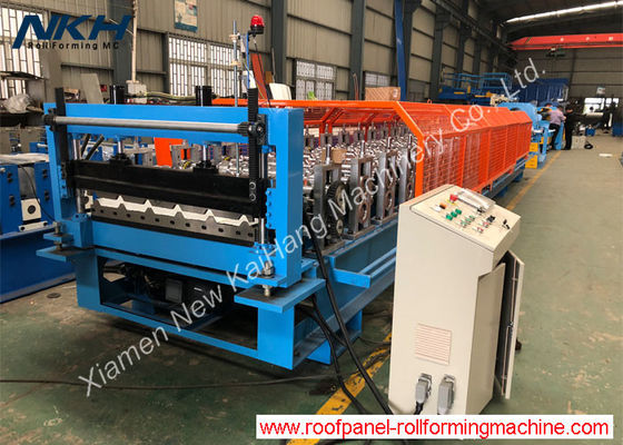 خرید دستگاه رول پانل سقف حرفه ای ورق های ذوزنقه ای فلزی online manufacture