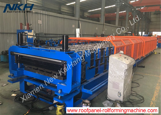 خرید دستگاه تشکیل رول دو لایه ، رول بام فلزی سابق با ابزار online manufacture