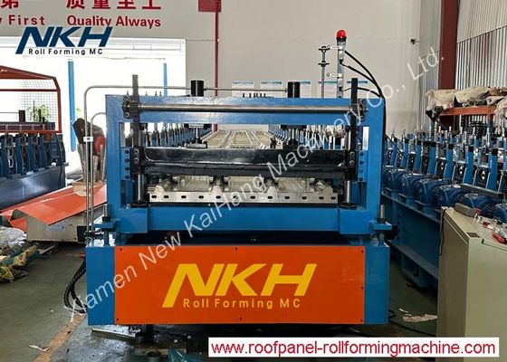 Roof Panel Roll Forming Machine with Stacker 20-25m/min Customizable