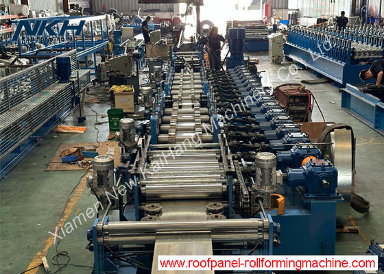C76-200 Purlin اتوماتیک تغییر اتوماتیک استایلینگ رول شکل گیری ماشین