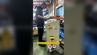 عملکرد دستگاه شکل دهی رول CZ Purlin